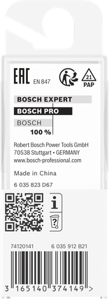 Bosch PRO 라우터 스트레이트 비트 8×19.6 mm.