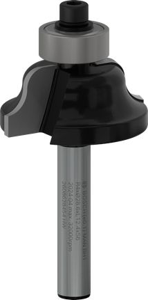 세부적인 모서리 모양을 위한 Bosch PRO 라우터 비트 Roman Ogee R4.