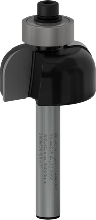 Bosch PRO 라우터 비트 커버 R 6.4 섕크 6mm.