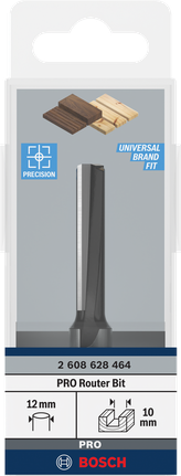 Bosch PRO 라우터 스트레이트 비트 10×40 mm.