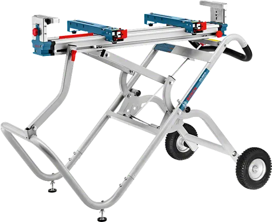 GTA 2500 W 확장 가능한 작업대가 있는 Bosch GTA 2500 W 톱 스탠드.
