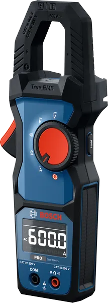 Bosch GMC 600-15 디지털 디스플레이 클램프 미터.
