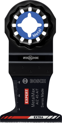 Bosch EXPERT AIZ 45 AIT MetalMax 금속용 플런지 컷 블레이드.