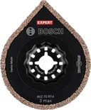 Bosch EXPERT AVZ 70 RT4 그라우팅 플레이트, 카바이드 엣지.