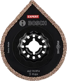 Bosch EXPERT AVZ 70 RT4 그라우팅 플레이트, 카바이드 엣지.