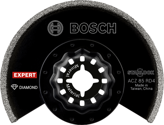 Bosch EXPERT ACZ 85 RD4 다이아몬드 그라우트 세그먼트 블레이드.