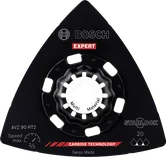 Bosch EXPERT AVZ 90 RT2 초경 샌딩 플레이트, 90mm.