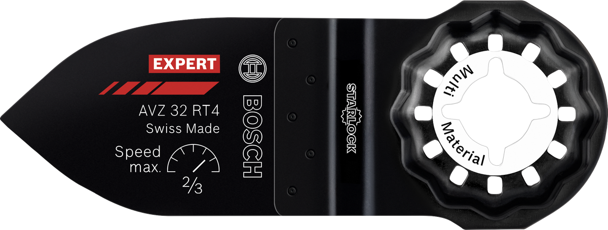 Bosch EXPERT AVZ 32 RT4 카바이드 샌딩 핑거 부착물.