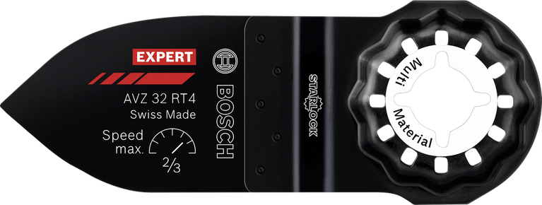Bosch EXPERT AVZ 32 RT4 카바이드 샌딩 핑거 부착물.