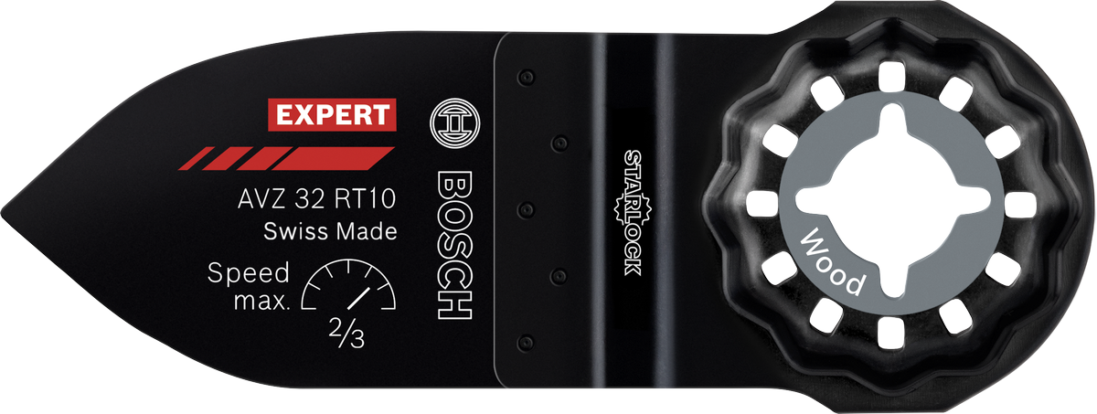 Bosch EXPERT AVZ 32 RT10 목재용 카바이드 샌딩 핑거.