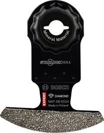 Bosch EXPERT MATI 68 RSD4 미네랄 재료용 다이아몬드 코너 블레이드.