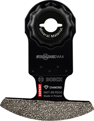 EXPERT MATI 68 RSD4 Bosch EXPERT MATI 68 RSD4 미네랄 재료용 다이아몬드 코너 블레이드.