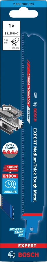EXPERT Medium-Thick Tough Metal S1155HHC