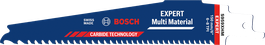 Bosch EXPERT Multi Material S959XHM 카바이드 이빨이 달린 블레이드.