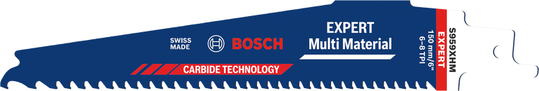 Bosch EXPERT Multi Material S959XHM 카바이드 이빨이 달린 블레이드.