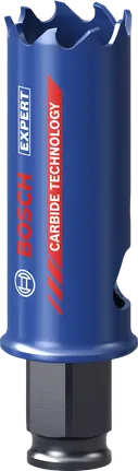 카바이드 기술을 적용한 Bosch EXPERT 다중 소재 22mm 홀 톱.