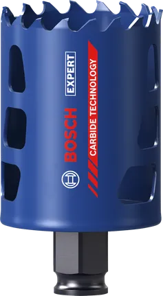 카바이드 이빨이 장착된 Bosch EXPERT 다중 소재 51mm 홀 톱.