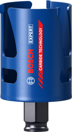 Bosch EXPERT 건설자재 홀 톱, 57mm 카바이드.