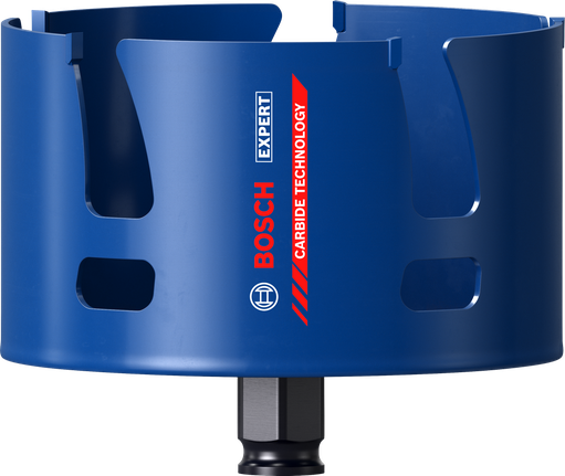 Bosch EXPERT 건설자재 파워 체인지 플러스 홀 톱 111mm.
