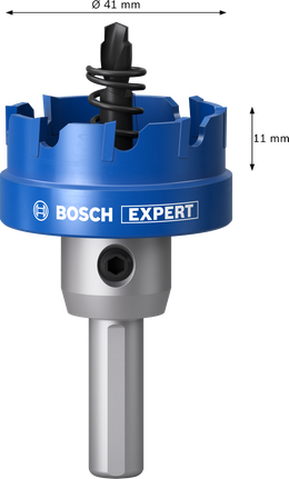 Bosch EXPERT 시트 메탈 41mm 아버 홀 톱.
