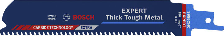 EXPERT Thick Tough Metal S955CHC Bosch EXPERT Thick Tough Metal S 955 CHC 왕복 톱날.