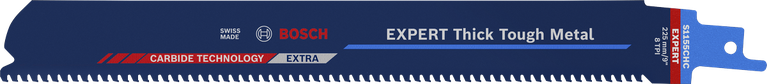 Bosch EXPERT 두꺼운 견고한 금속 S1155CHC 왕복 톱날.