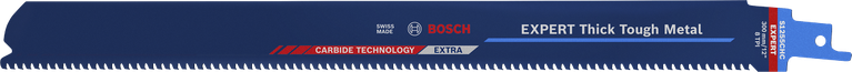 EXPERT 'Thick Tough Metal' S 1255 CHC 컷소날 1종 Bosch EXPERT 두꺼운 견고한 금속 왕복 톱날.