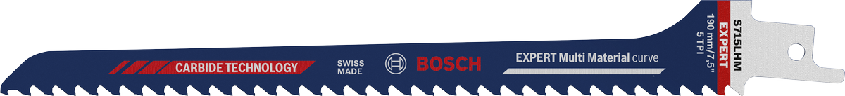 Bosch EXPERT Multi Material curve S715LHM 왕복톱 톱날.