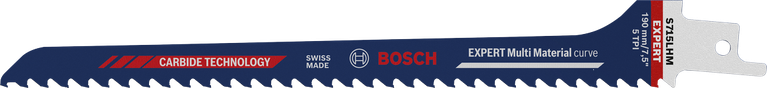Bosch EXPERT Multi Material curve S715LHM 왕복톱 톱날.