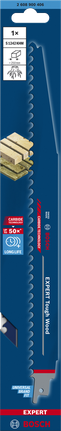 EXPERT ‘Tough Wood’ S 1242 KHM 컷소날 1종 Bosch EXPERT Tough Wood S 1242 KHM 왕복톱 톱날.
