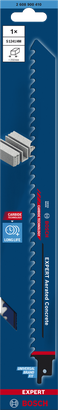 Bosch EXPERT 기포 콘크리트 S 1241 HM 왕복 톱날.