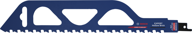 Bosch EXPERT Hollow Brick 석조 작업용 왕복 톱날.
