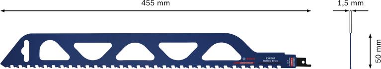 Bosch EXPERT Hollow Brick S 2243 HM 왕복 톱날.