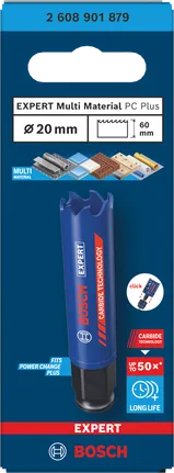 Bosch 20×60mm 전문가용 다중 재료 홀 톱.