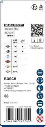 Bosch EXPERT 다중 소재 홀 톱 22×60mm.