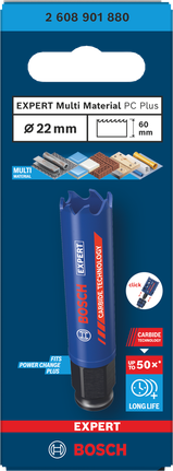 Bosch 22×60mm 다중 재료 홀 톱.