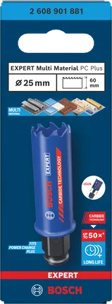 Bosch 25×60mm 전문가용 다중 재료 홀 톱.