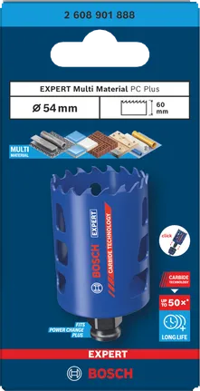 Bosch 54mm 다중 소재 홀 톱.