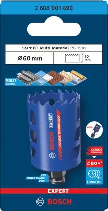Bosch 60mm 멀티 소재 홀쏘.