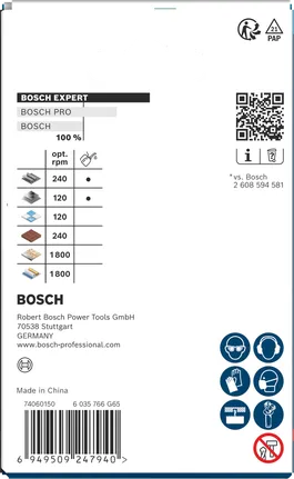 Bosch 엑스퍼트 멀티 머티리얼 73 x 60 mm 홀 톱.