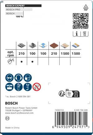 Bosch EXPERT 다중 소재 83 x 60 mm 홀 톱.