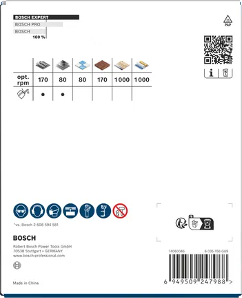 Bosch EXPERT 다중 소재 홀 톱 102 x 60 mm.