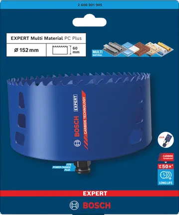 Bosch 152×60mm 다중 소재 홀쏘.