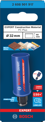 Bosch 32×60mm 카바이드 홀쏘.