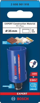 Bosch 35×60mm 홀 톱.