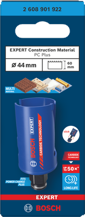 Bosch 44×60mm 전문 건설자재 홀쏘.