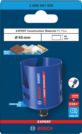 Bosch 65×60mm 홀 톱.