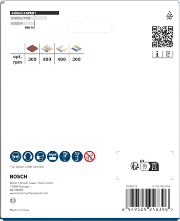 Bosch EXPERT 건설자재 파워 체인지 플러스 홀 톱 102 x 60 mm.