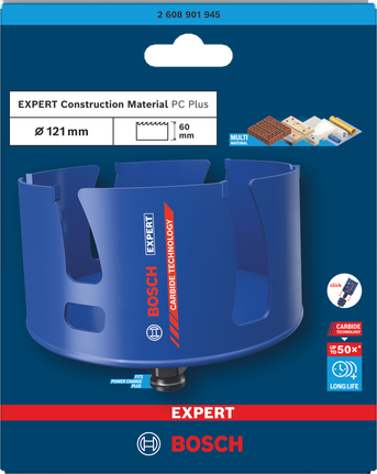 Bosch 121 x 60 mm 홀 톱.