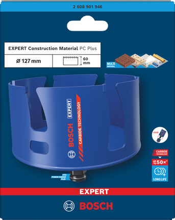 Bosch 127×60mm 전문 건설자재 홀쏘.